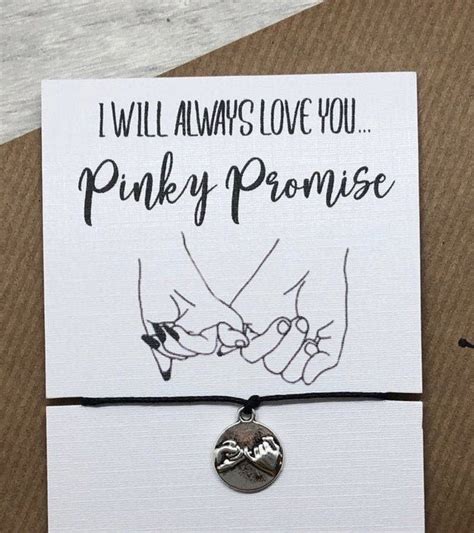 Pinky Promise Wish Bracelet Pinky Promise T Pinky Promise Etsy