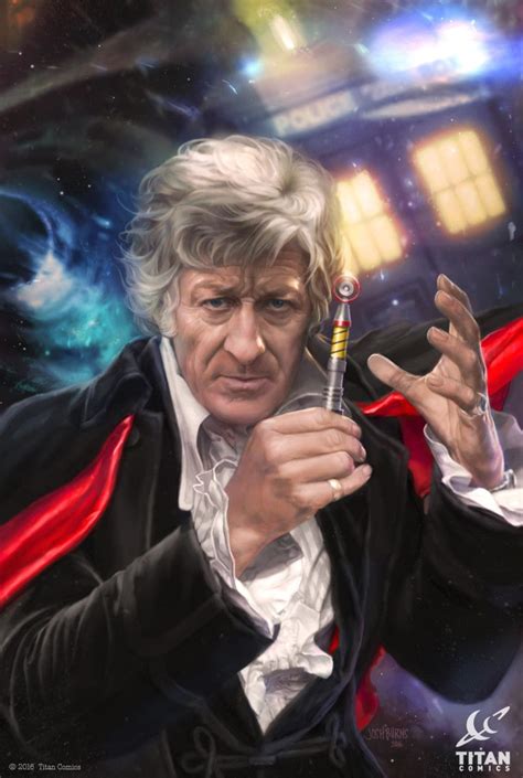 Doctor Who For Titan The 3rd Doctor Josh Burns Doctor Who Comics