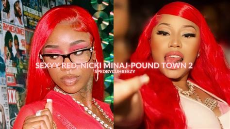 sexyy red nicki minaj pound town 2 [sped up] youtube