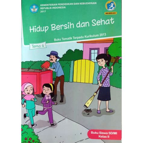 Buku Tematik Sd Kelas Tema Hidup Bersih Dan Sehat Shopee Indonesia