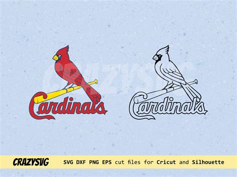 St Louis Cardinals Logo Tattoo Svg Cardinals Clipart Outline Png