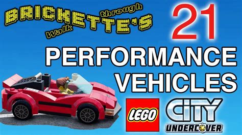 All 21 Performance Vehicles In Lego City Undercover Locations