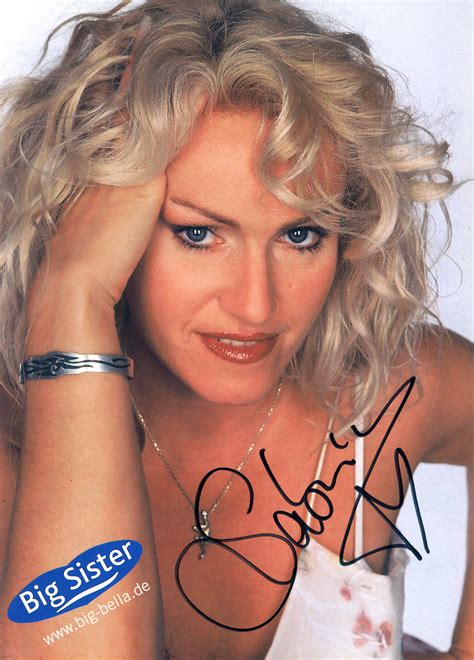 Autogrammkarten Sabrina Lange Entertainerin Moderatorin