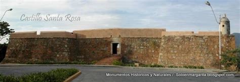 Monumentos Históricos Y Naturales De Nueva Esparta Isla De Margarita