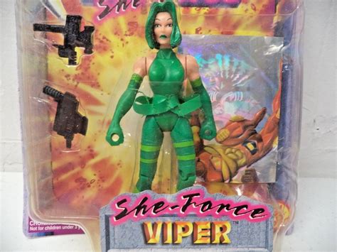 1997 Toybiz Marvel Comics Marvel Hall Of Fame She Force Viper Figure