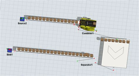How To Create Row Of Flowitems On Conveyor Using Decision Point And