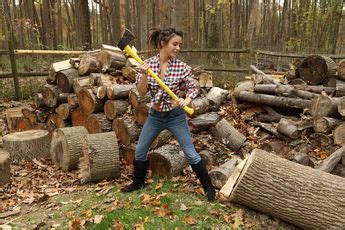 Lumberjill With Daisy Haze Als Scan