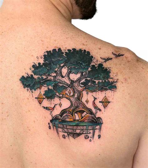 Spiritual Tree Tattoo On Shoulder Blade Best Tattoo Ideas Gallery