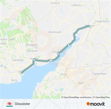 Transport For Wales Route Schedules Stops And Maps Gloucester Updated