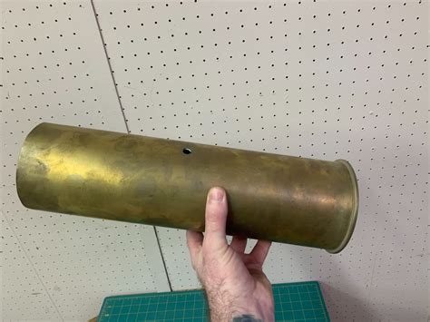 Large Brass Shell Casing 105mm Schmalz Auctions