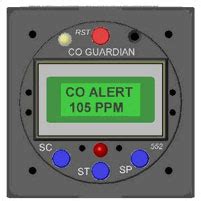A slight graying of the spot indicates the presence of this deadly, colorless, odorless gas. CO GUARDIAN CARBON MONOXIDE DETECTORS MODEL AERO-553 from ...