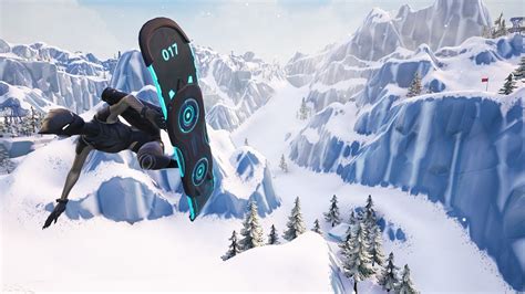 New Snowboarding Map In Fortnite Creative 20 Built With Uefn Youtube