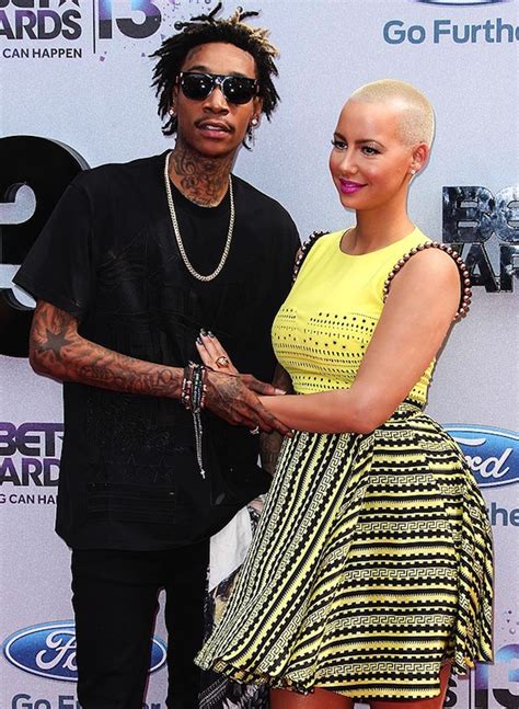 wiz khalifa and amber rose gets married in private ceremony urban islandz
