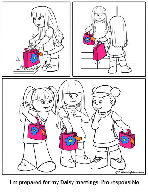 Coloring Page | Responsible for What I Say and Do