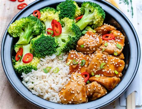 Easy to make teriyaki chicken meal prep bowls recipe. Teriyaki Chicken Meal Prep Bowls Recipe | Healthy Fitness ...