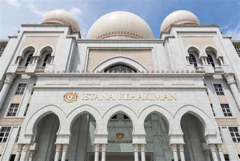 The palace of justice's design incorporates influences of islamic culture like taj mahal in india, moorish culture, like. The Palace Of Justice, Malaysia Editorial Photo - Image of ...