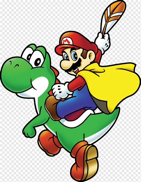 Mario Riding Yoshi