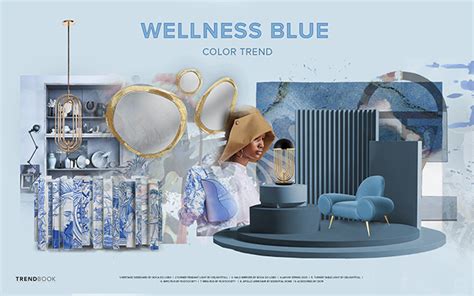 Wellness Blue Color Trends 2023 Trend Moodboards Trendbook