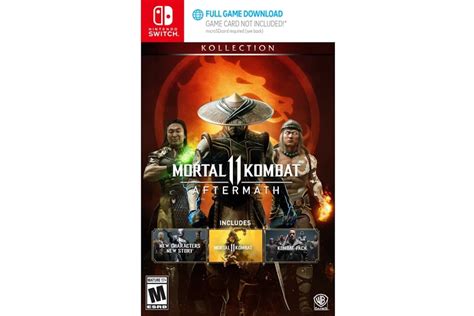 Nintendo Switch Mortal Kombat 11 Aftermath Video Game Kr