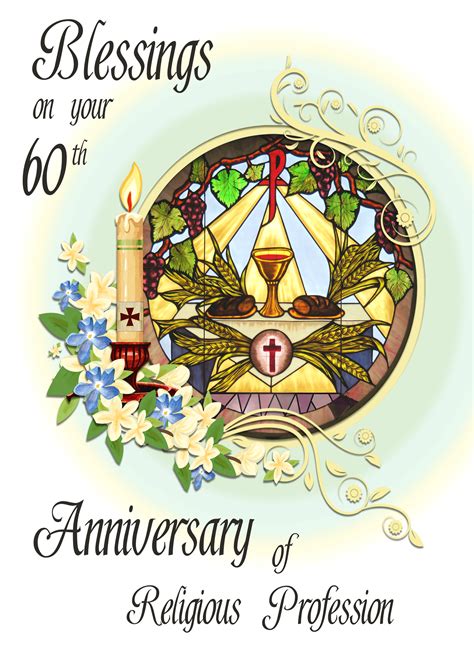 Diamond Jubilee Religious Cards Di11 Packof 12 2 Designs