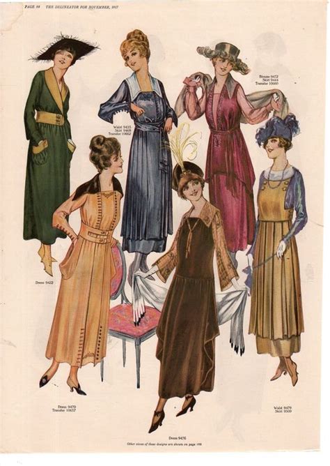 20th Century Fashion History 1910 1920 The Fashion Folks