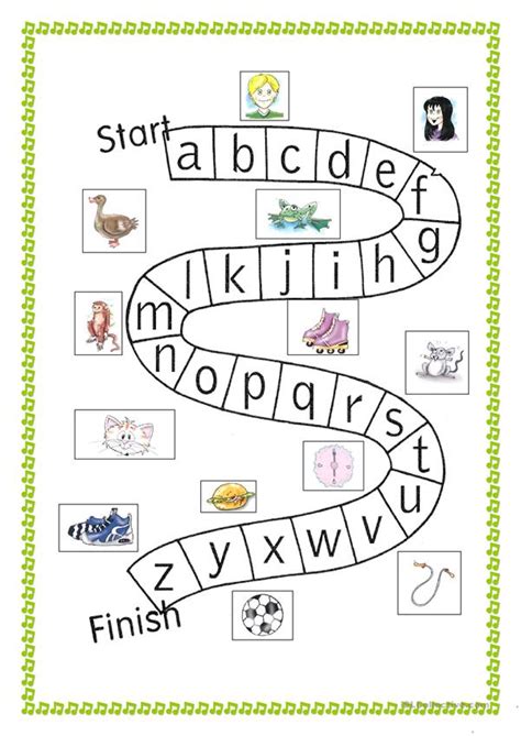 Abc Game English Esl Worksheets For Distance Learning And Physical