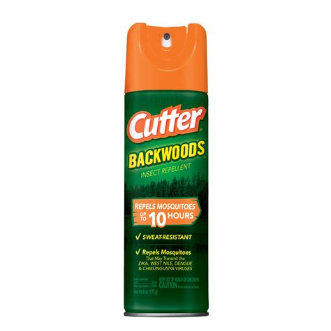 Cutter Backwoods Insect Repellent 6 Ounces Aerosol Limited Edition