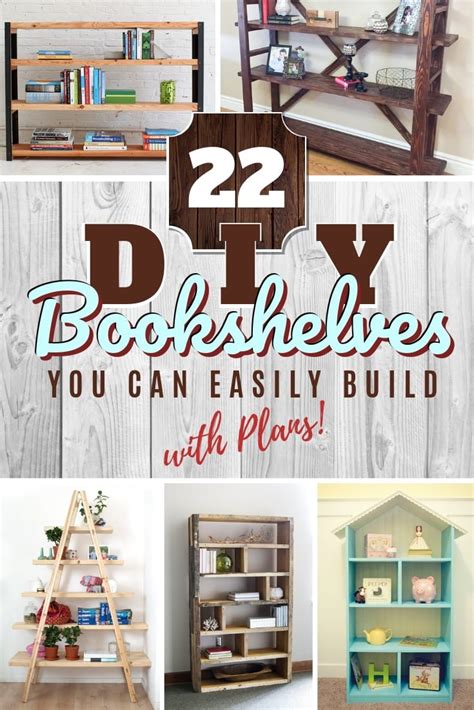 22 Amazing Diy Bookshelf Ideas With Plans You Can Make Easily