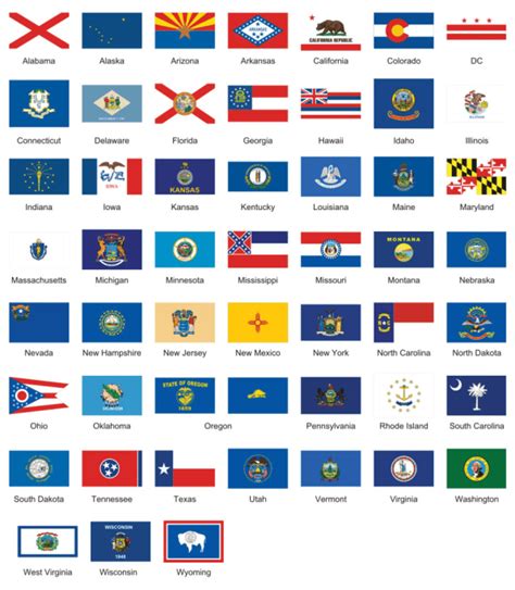 See New Versions Of All 50 State Flags