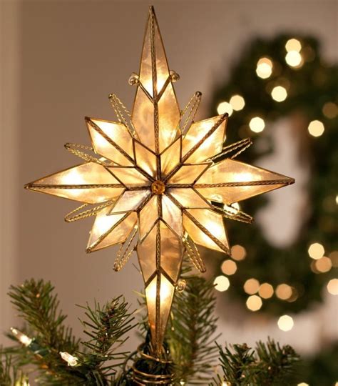 Multi Point Bethlehem Star Tree Topper Christmas