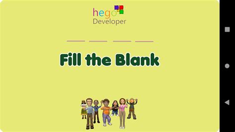 Fill The Blanks For Kids Apk For Android Download