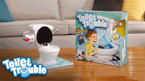 Toilet Trouble Face The Flush Official Tv Commercial Hasbro Gaming