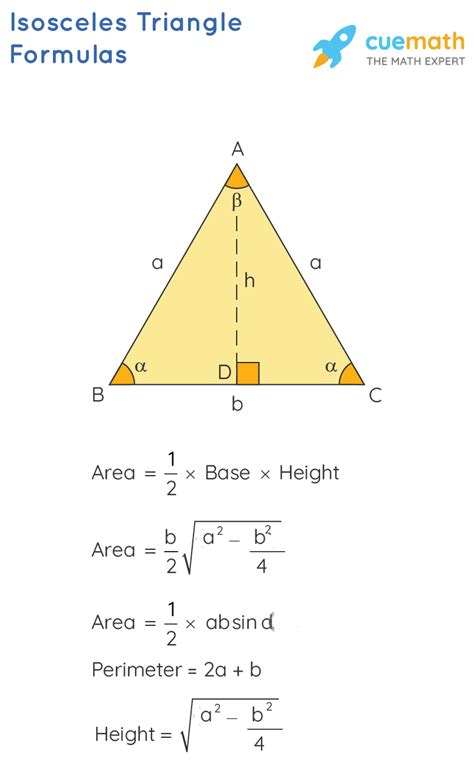 Formula Para Triangulo Isosceles