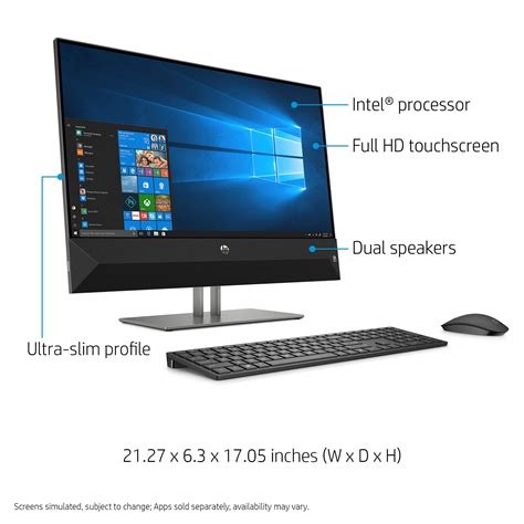 Hp Pavilion 24 Inch All In One Computer Intel Core I7