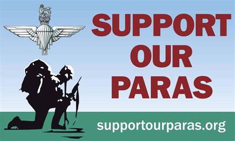 Support Our Paras Charity Logo Paradata