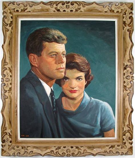 Portrait Of John F And Jacqueline Kennedy All Artifacts The John F