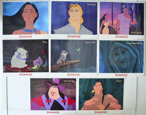Pocahontas Disney Movie Characters