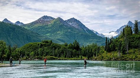 Fishing In Lake Clark National Park Ii Photograph By Jan Mulherin