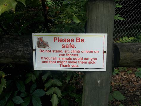 What Stories Could Have Inspired These 21 Hilarious Zoo Signs