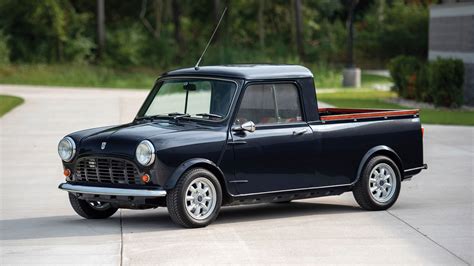 This Adorable 1972 Austin Mini Pickup Is Going Under The Hammer Without