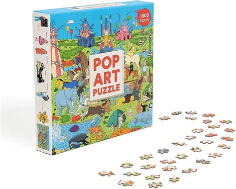 Puzzle pop art von ravensburger mit 1000 teile ab 13.95 €. Laurence King Pop Art Puzzle - Premium Puzzles