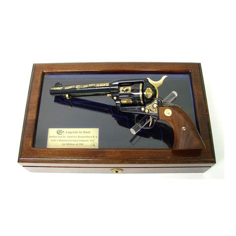 America Remembers Legends Colt Saa 45 Lc Caliber Revolver In Steel