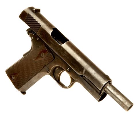 Deactivated Very Rare Wwi And Wwii Colt 1911 Allied Deactivated Guns