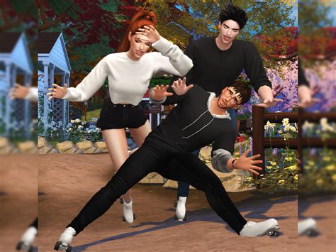 The Sims Resource Afternoon Of Friends Pose Pack