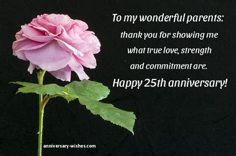 25th Wedding Anniversary Messages For Parents Teenager Birthday Card