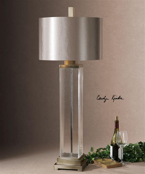 Drustan Clear Glass Table Lamp By Uttermost 44 Fine Home Lamps