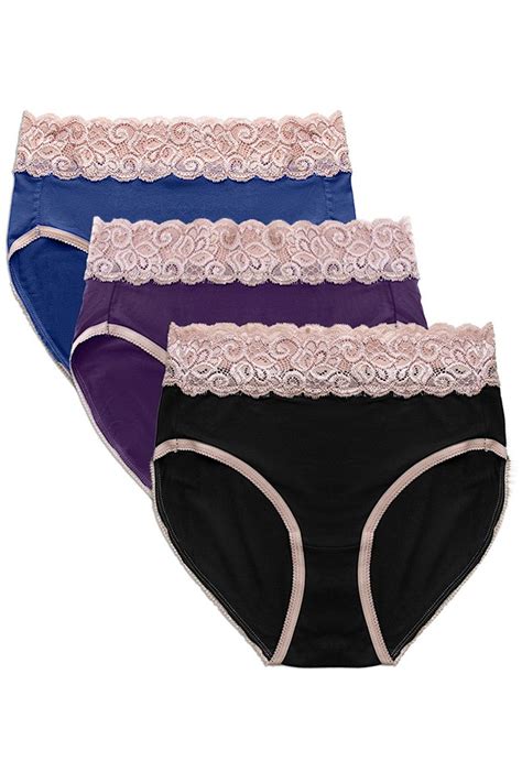 High Waisted Postpartum Recovery Panties 3 Pack Assorted Solids Shopperboard