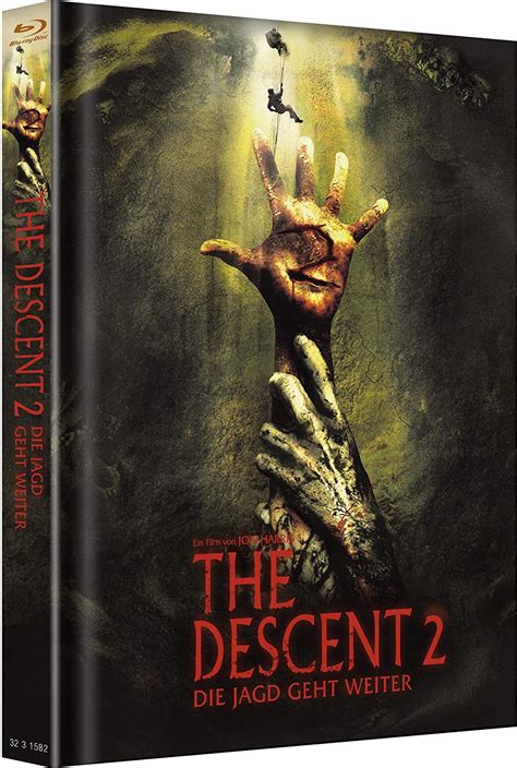The Descent 2 Die Jagd Geht Weiter Uncut Mediabook Blu Ray Dvd