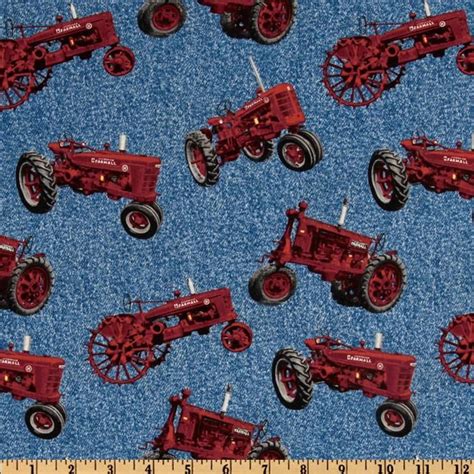 Discover perfectly simple base layers with our brilliantly crisp white fine bone china intaglio and gio collections. Farmall International Harvester Allover Red Tractors Blue ...
