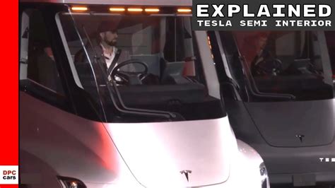 8 Pics Tesla Semi Truck Interior Sleeper And Description